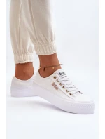 Bílé Dámské Tenisky na Platformě Lee Cooper LCW-24-31-2725