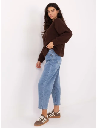 Mikina MJ BL H2525.66 tmavě hnědá Mikina MJ BL H2525.66 tmavě hnědá