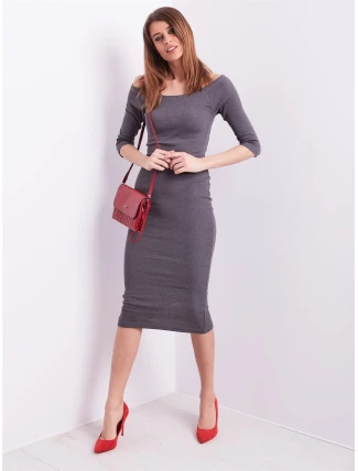 Šaty CZ SK 4196.00 tmavě šedá