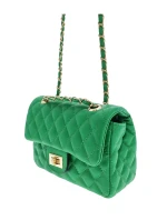 Trendy dámská malá kabelka zelená OH887 - Turbo Bags