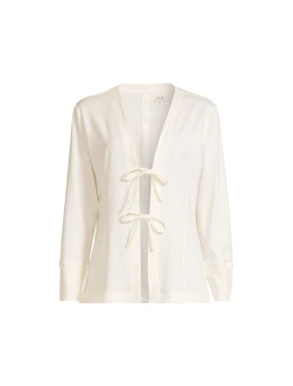 CASALL Studio Kardigan bílý