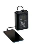 KOMPRESOR DO AUTA DUNLOP 150 PSI DIGITÁLNÍ KOMPRESOR S FUNKCÍ POWERBANKY