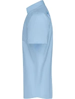 Daiber JN 684 Mikro keprová košile s krátkým rukávem 02.0684 light blue