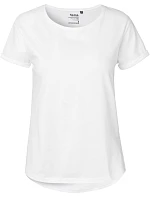 Neutral O 80012 Dámské bio tričko s ohrnutými rukávy 77.8012 white Neutral O 80012 Dámské bio tričko s ohrnutými rukávy 77.8012 white