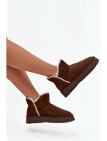 Dámské sněhule na platformě Wrangler 20253093.IKU hnědé Dámské sněhule na platformě Wrangler 20253093.IKU hnědé