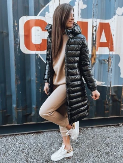 Dámská prošívaná zimní bunda LESSI černá FashionStreet TY3353