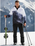 FashionStreet pánská tmavě modrá zimní lyžařská bunda TX5125