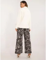 Krátká vlněná bunda typu alpaka v barvě ecru (250) Krátká vlněná bunda typu alpaka v barvě ecru (250)