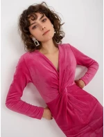 Šaty RP SK 8157.09X tmavě růžová Šaty RP SK 8157.09X tmavě růžová