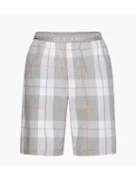 Pánské kraťasy na spaní NM2179E 1MQ - šedá/bílá - Calvin Klein Pánské kraťasy na spaní NM2179E 1MQ - šedá/bílá - Calvin Klein