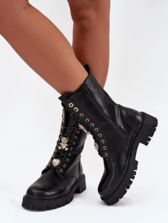 Šněrovací vyšší model 217721 Step in style