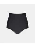 Dámské kalhotky Medium Shaping Series Highwaist Panty - BLACK - černé 0004 - TRIUMPH