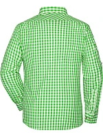 Daiber JN 638 Popelínová kostkovaná košile tradiční styl 02.0638 green/white Daiber JN 638 Popelínová kostkovaná košile tradiční styl 02.0638 green/white