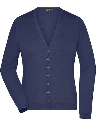 Daiber JN 660 Dámský pletený cardigan s výstřihem do V 02.0660 navy Daiber JN 660 Dámský pletený cardigan s výstřihem do V 02.0660 navy