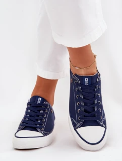 Dámské Nízké Tenisky Big Star DD274A235 Tmavě Modré