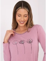 Pyžamo DU PI FP 003.99P tmavě růžové Pyžamo DU PI FP 003.99P tmavě růžové