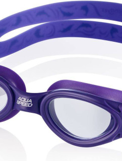 Plavecké brýle AQUA SPEED Pacific JR Bendyzz Violet Pattern 09