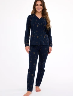 DÁMSKÉ PYŽAMO DR 482/447 ZLATÉ