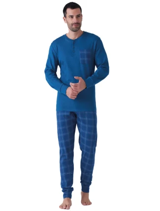 Pánské pyžamo Karelpiu KF7134 Pánské pyžamo Karelpiu KF7134
