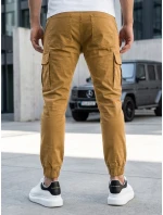 Béžové pánské bojové kalhoty FashionStreet UX4177