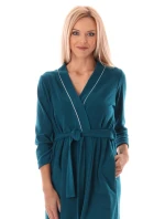 dámský krátký župan Bari kimono Petrolejová