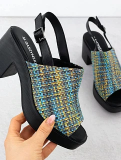 Dámské sandály na pletené tyči M.Daszynski MR23126-7