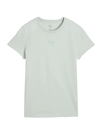 Dámské tričko Puma Ess Centered Cat Logo Tee, mátová barva, 692916 29 Dámské tričko Puma Ess Centered Cat Logo Tee, mátová barva, 692916 29