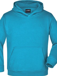 Daiber JN 47K Dětská mikina s kapucí 02.047K turquoise