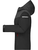 Daiber JN 1179 Dámská outdoorová softshellová bunda 02.1179 black/carbon/light red Daiber JN 1179 Dámská outdoorová softshellová bunda 02.1179 black/carbon/light red