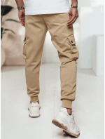 Pánské kalhoty cargo béžové FashionStreet UX4461