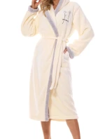 Dámský župan 2419 Tess cream - L&L Dámský župan 2419 Tess cream - L&L