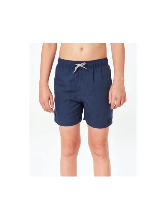 RIP CURL Offset Volley Shorts - chlapecké - tmavě modré