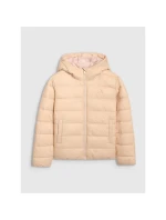 Dívčí péřová bunda se syntetickou výplní 4F 4FJRAW25TDJAF0816-83S