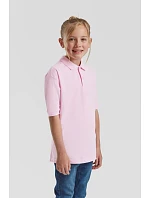 Fruit of the Loom Kids 65/35 Polo Dětské piqué polo 16.3417 light pink Fruit of the Loom Kids 65/35 Polo Dětské piqué polo 16.3417 light pink