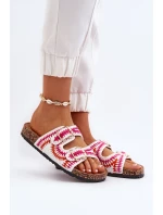 Dámské Bílé Sandály Na Korkové Podrážce Fannea Dámské Bílé Sandály Na Korkové Podrážce Fannea