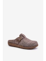 Pánské Pantofle S Přezkou Preventivní Pantofle Inblu Béžové MT000012