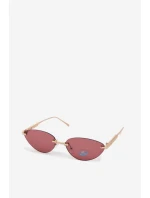 Dámské sluneční brýle s UV filtrem tmavě růžové
