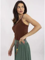 Horní díl D15200M02399A tmavě hnědý