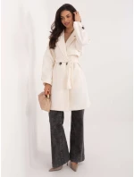 Kabát IT EN A9589.58 ecru Kabát IT EN A9589.58 ecru