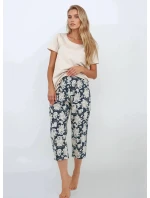 Pyžamo Navy Charm - Momenti Per Me Pyžamo Navy Charm - Momenti Per Me