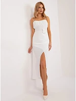 Dámské šaty SK 18992.62 smetanové - FPrice