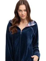 Dámský župan Luna 389 Velour 3XL Z24 Dámský župan Luna 389 Velour 3XL Z24