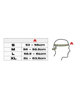 Boxerská přilba M - Phantom Red