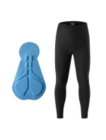 Zateplené cyklistické kalhoty Rockbros černé 2XL