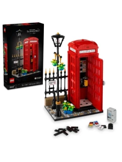 Lego 21347 Nápady - Červená telefonní budka v Londýně