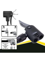 DUNLOP BIKE PUMP 230 PSI (16Bar) S MANOMETREM ČERVENÝ