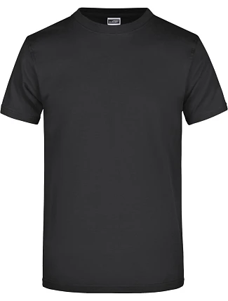 Daiber JN 02 Tričko z těžké bavlny 02.0002 black