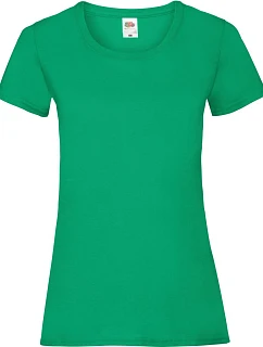 Fruit of the Loom Lady-Fit Valueweight T Dámské tričko 16.1372 kelly green