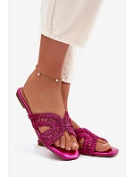 Dámské ploché fuchsiové Fariella