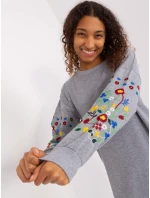 RV SK 8979 šaty.94P šedá